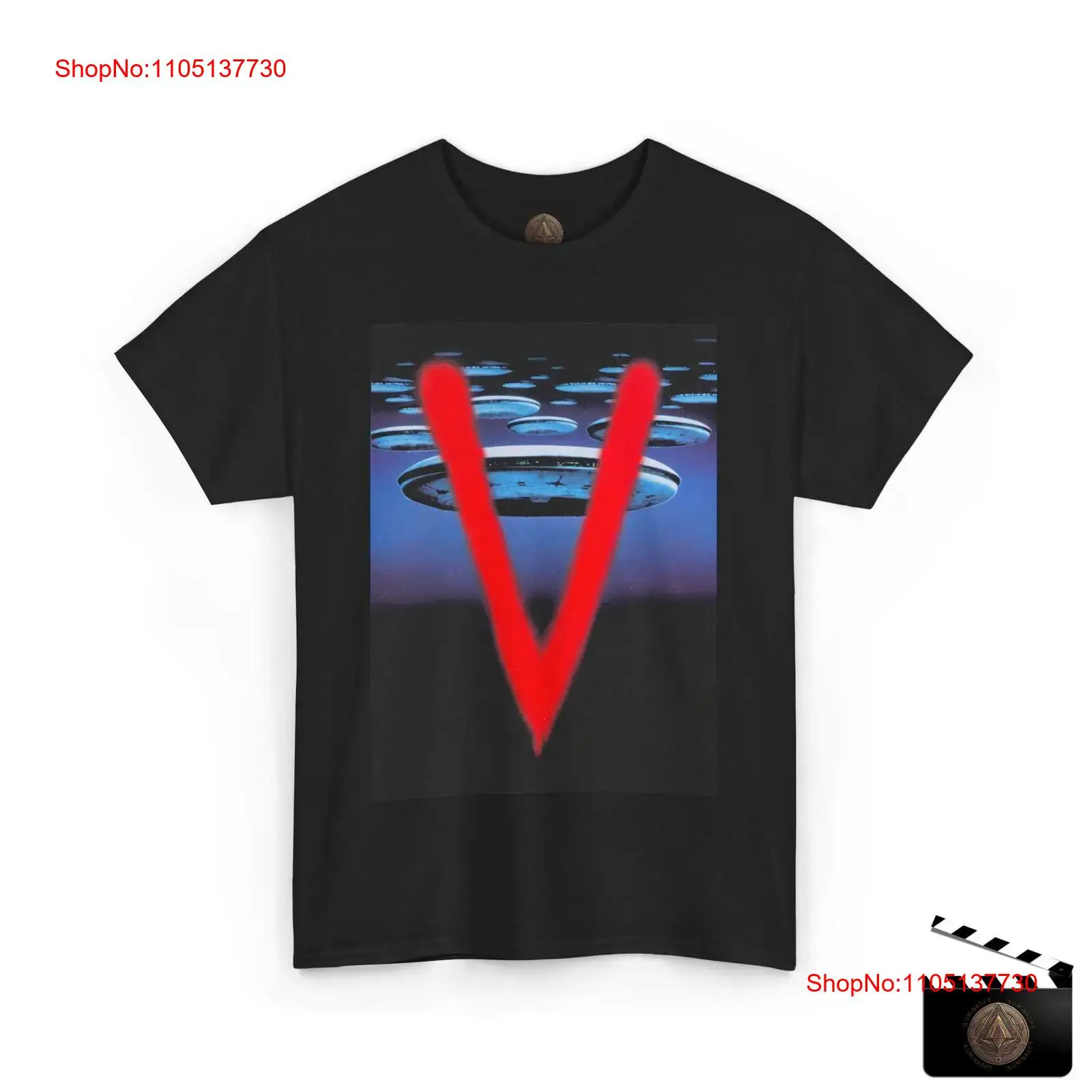 Vintage Collectible Show - V UFO T-shirt voor retro bezoekers