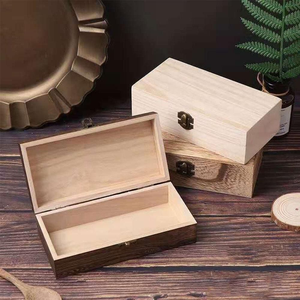 Vintage Collectible Show - Multifunctionele houten geschenkverpakkingen, vintage houten doos