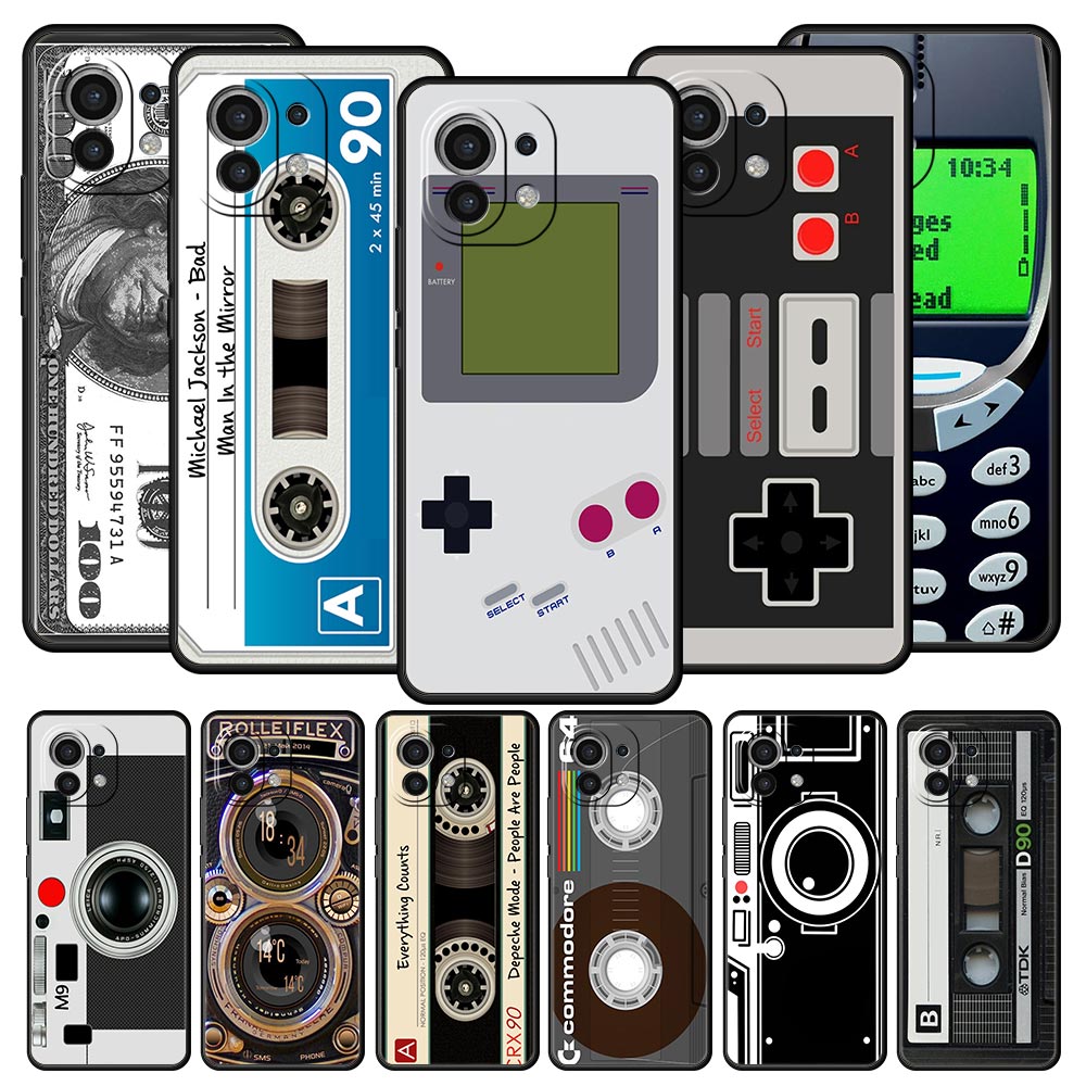 Vintage Game Collection - Vintage Tape Camera Gameboy Telefoonhoesje voor