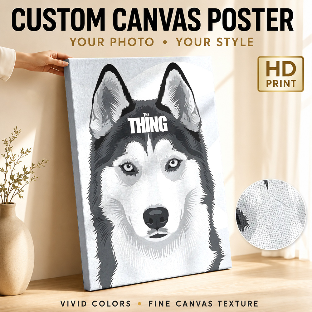 The Thing Husky Movie Canvas P - Collectible Vintage Photos recensie en prijs