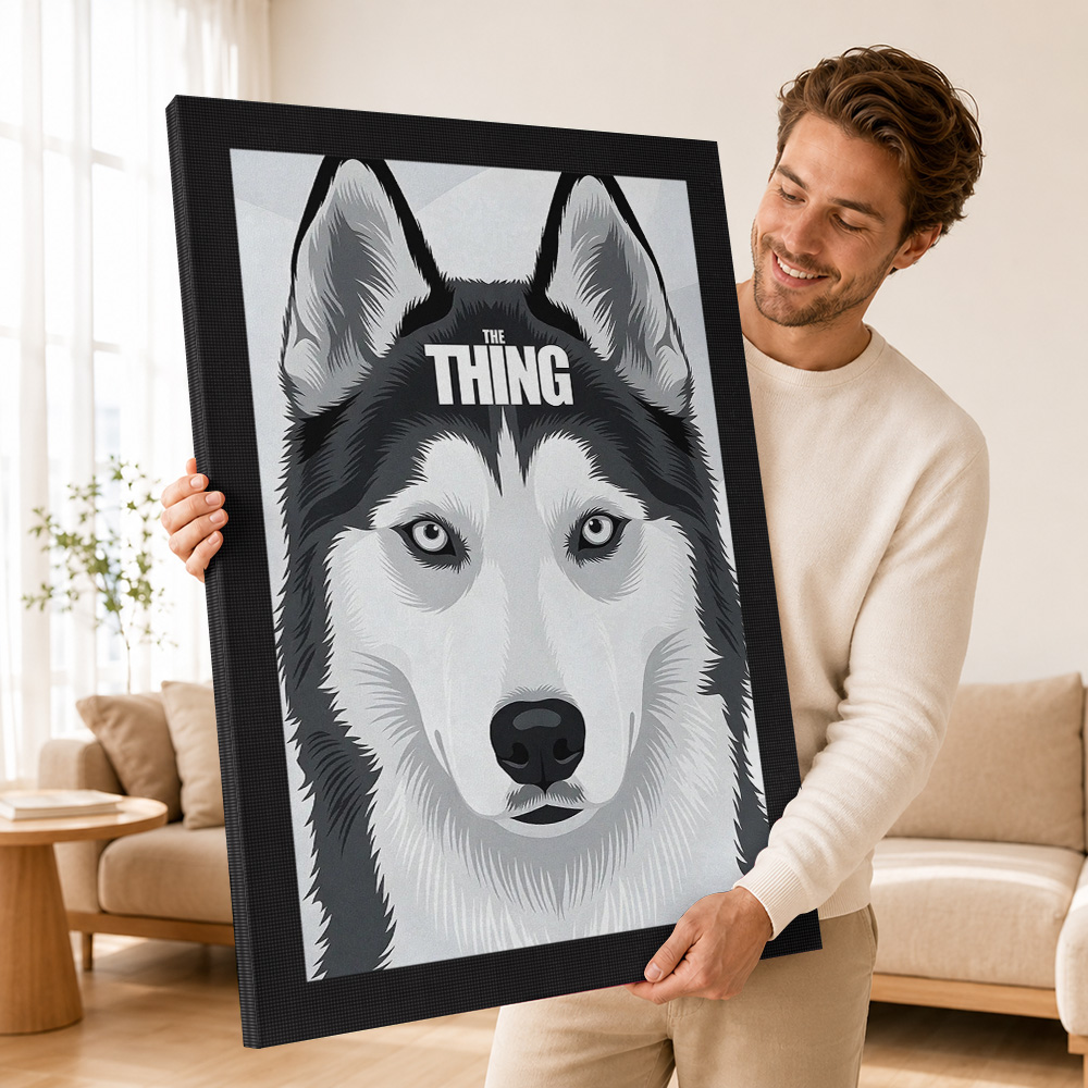 The Thing Husky Movie Canvas P - Collectible Vintage Photos recensie en prijs
