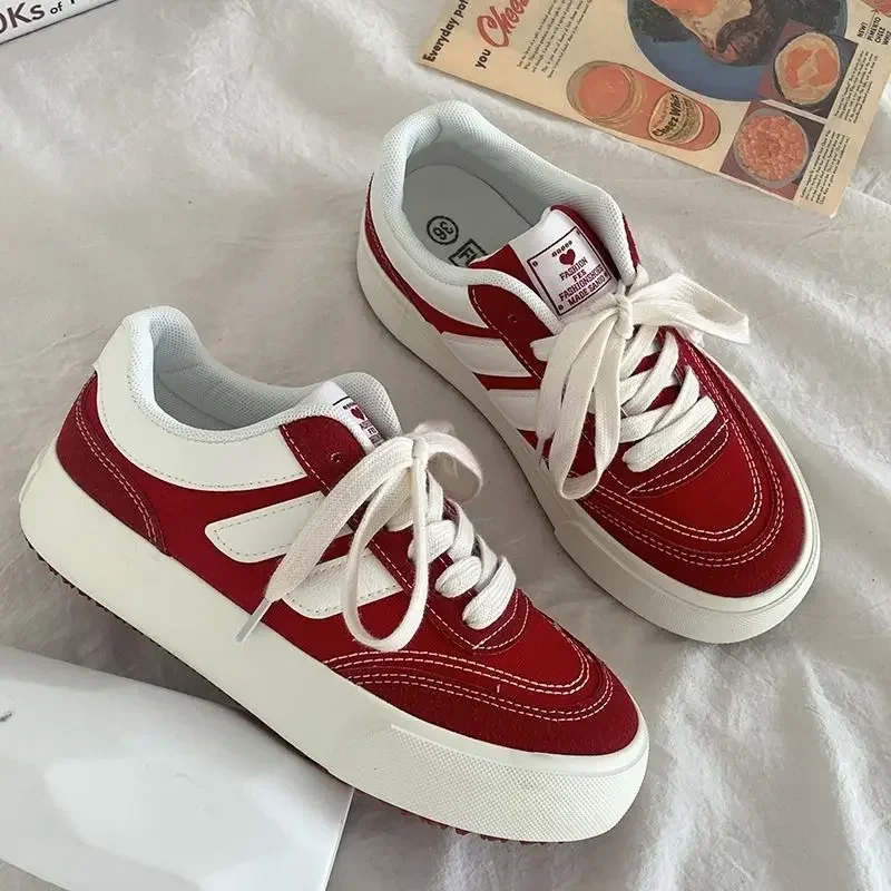 2024 Nieuwe Rode Vrouwen Vulca - Vans Shoes Old Skool recensie en prijs