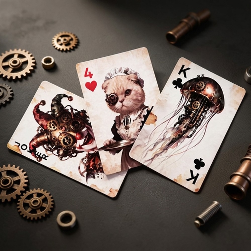 Steampunk Vintage 55-kaarten p - Vintage Collectible Show recensie en prijs
