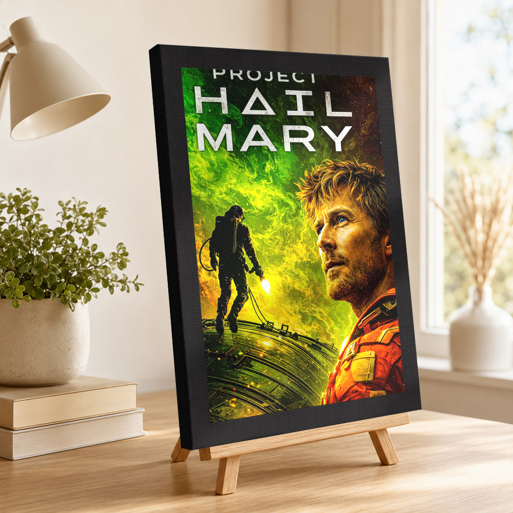 Project Hail Mary Film Canvas  - Collectible Vintage Photos recensie en prijs