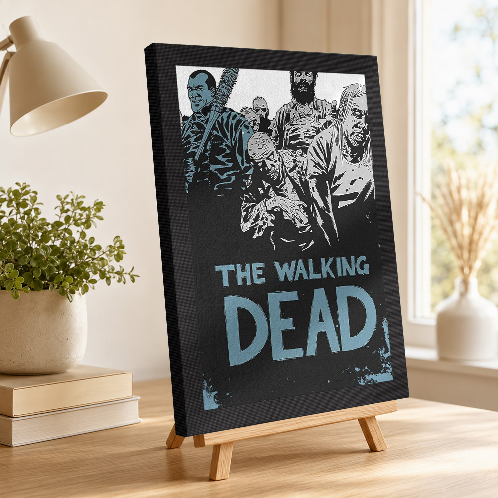 The Walking Dead Canvas Poster - Collectible Vintage Photos recensie en prijs