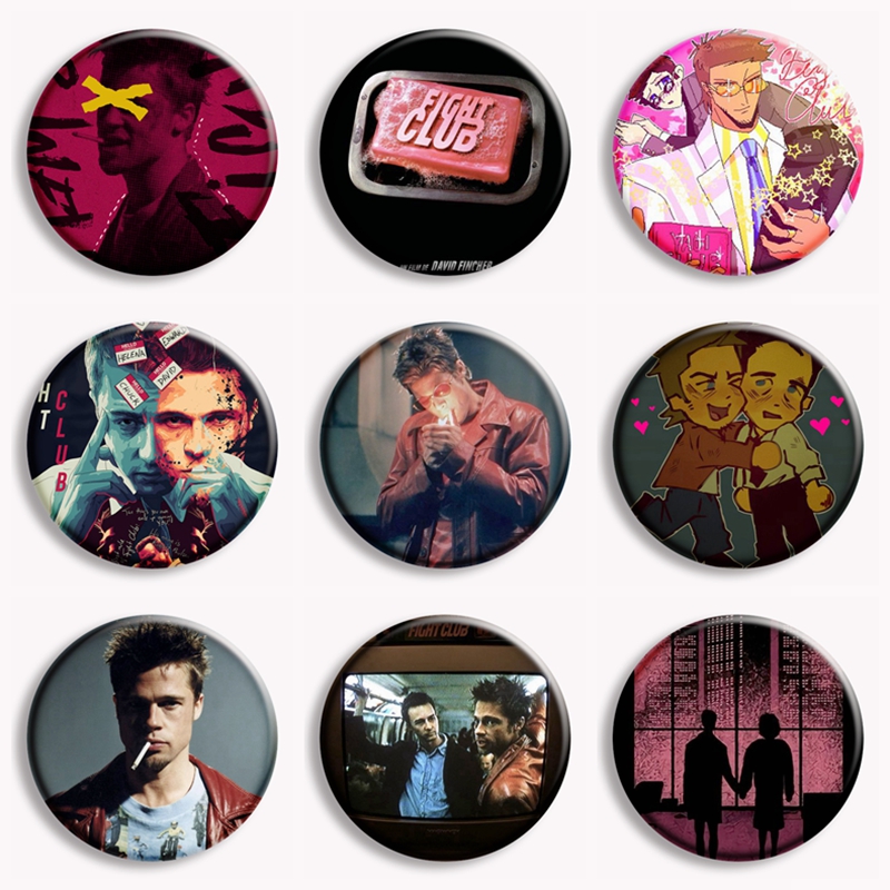 Retro Classic Film Fight Club  - Collectible Vintage Brooches recensie en prijs