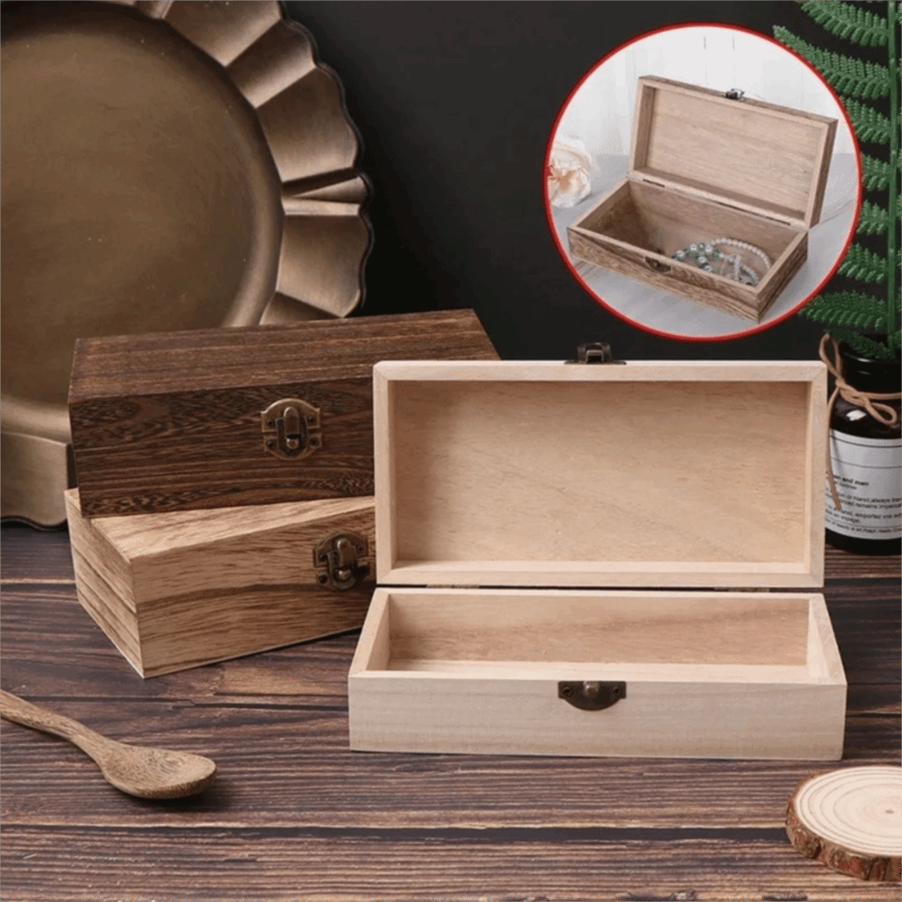 Stevige houten cadeauverpakkin - Vintage Collectible Show recensie en prijs